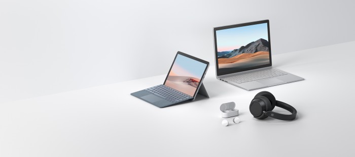 Alle neuen Surface-Ger&auml;te (Bild: Microsoft)